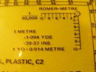   VINTAGE DRAFTING TEMPLATES No. 1033 METRIC PROTRACTOR by TIMESAVER