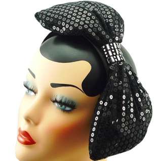 Super Big Bow Sequin Featival Headband Headwrap HB015  
