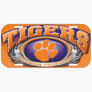  NCAA Clemson Tigers High Definition License Plate 