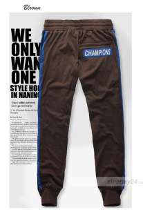 P22005 Mens Athletic Sport Casual Cotton Pants 6 Colors  