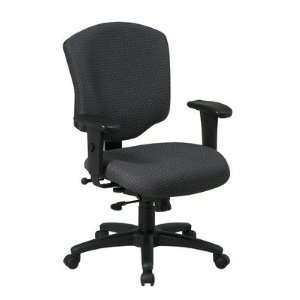  Work Smart Mid Back Executive Chair with Ratchet Back and 