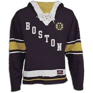 Old Time Hockey Boston Bruins The Lace Hooded Sweatshirt   Bos Bruins 