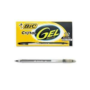  BIC® Cristal® Gel Stick Roller Ball Pen