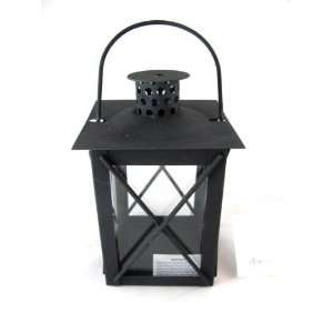 Biedermann & Sons Black Rustic Style Iron Tealight/Votive Candle 