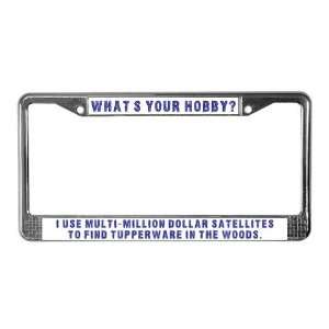  Geocache Hobbies License Plate Frame by  
