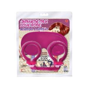  JAPANESE LOVE ROPE BLINDFOLD and CUFFS Health & Personal 