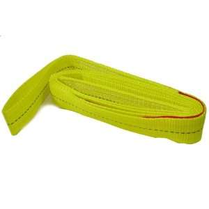 10 Foot Long x 2 Wide x 1/8 Thich Yellow Polyester Tow Strap. 2400 