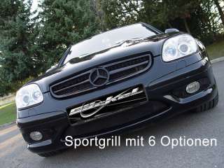 Mercedes SLK R170 Kühler Grill in Schwarz a AMG  