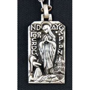  Medium Our Lady of Lourdes Medal 