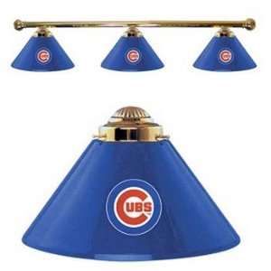  Imperial Chicago Cubs 3 Shade Billiard Lamp