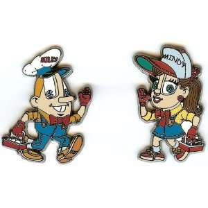  Milky and Mindy 2 Pin Set 