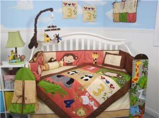   Friends Baby Crib Nursery Bedding Set 13 pcs included Diaper Bag