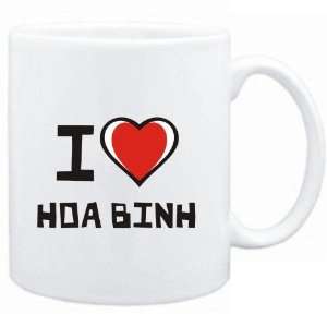 Mug White I love Hoa Binh  Cities