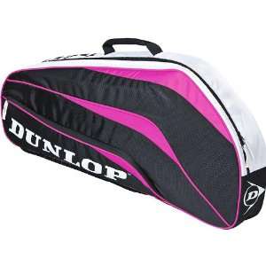  Dunlop Biomimetic Yellow 3 Pack Tennis Bag Sports 
