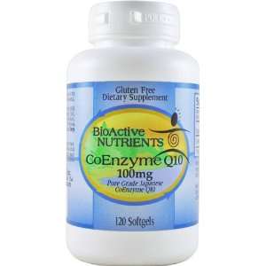 BioActive Nutrients CoEnzyme Q10 100mg 120 Softgels
