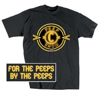 CHRISTIAN Peep Show For the Peeps T shirt WWE New  