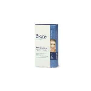  Biore Deep Cleansing Pore Strips, 6 Nose and 6 Face   1 