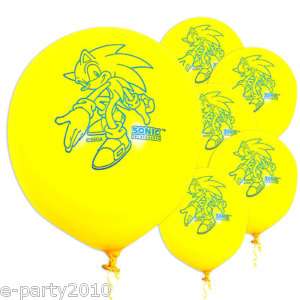   The Hedgehog Birthday Party Supplies ~ BALLOONS 026753118724  