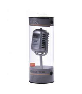 USB Voice Record Microphone 3.5mm Vintage Retro Studio Vocal Mic PC 