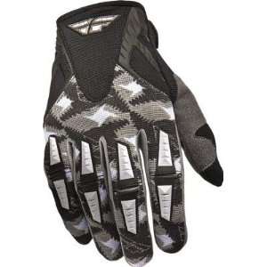 Fly Racing Mens 2011 Kinetic Motocross Gloves Black/Grey XXXL 3XL 364 