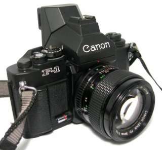 MINTY CANON F 1 CAMERA W/ 50MM 11.2 LENS & FN SPEED FINDER  