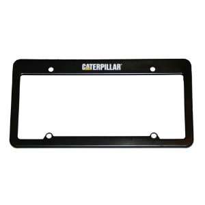  Caterpillar CAT Black Plastic License Frame Plate 