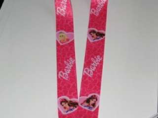 BARBIE Doll Lanyard & ID Holder Pouch Camera Strap Key Vacation Park 