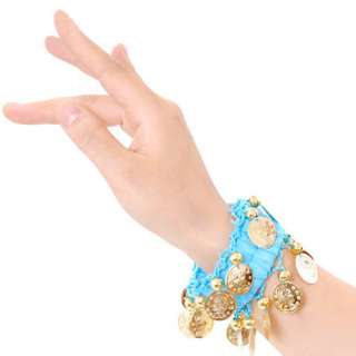 One pair of Beautiful Belly dance Accessory Wrist Arm Cuffs Bracelets 