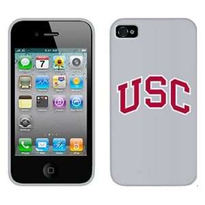  USC red arc on AT&T iPhone 4 Case by Coveroo Electronics