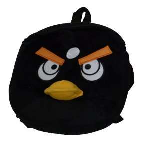  Black Angry Birds Plush BackPack 