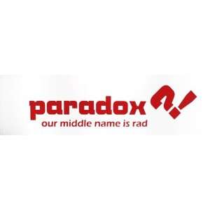  Paradox 20 Box Black Logo 9x33 Griptape Skateboarding 