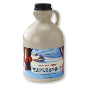 Bean Maine Maple Syrup Quart  Grocery & Gourmet Food