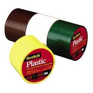   3M 191BN 1 1/2 X 125 Brown Plastic Tape (72 Rolls)
