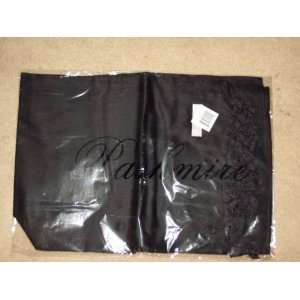  Pashmina Style Scarf Scarves Wrap Black Brand New 