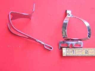 Christophe Toe Clips Steel Small Made In France Chrome  