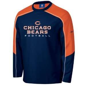  Men`s Chicago Bears Team Color Match Up L/S Crew Neck 