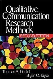   Methods, (0761924949), Thomas R. Lindlof, Textbooks   