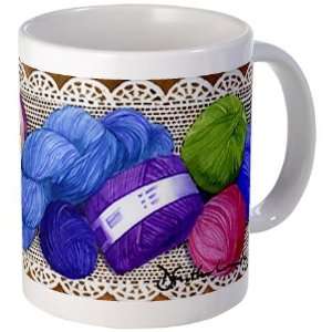  Knitting Art Hobbies Mug by 