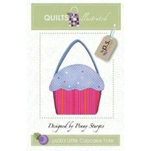  Quiltsillustrated Little Cupcake Tote QI 003 Arts, Crafts 