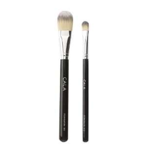 Cala Lily Makeup Brushes Foundation 503 & Concealer 513 + Aviva Nail 