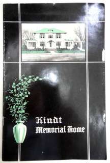 vintage KINDT MEMORIAL FUNERAL HOME shillington pa  