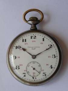 RRR Antique military Lip Chronometer pocket watch c1890s  
