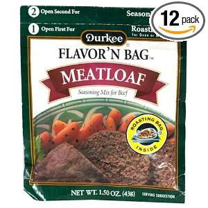 Frenchs Flavor N Bag Seasoning Mix for Beef, Meatloaf, 1.5 Ounce 