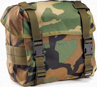   Military GSA GI Enhanced Woodland Nylon Butt Pack Fanny Bag Hip Sack