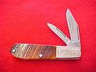   KUTTER CLASSIC KNIVES BARLOW KNIFE SAW CUT BONE LIMITED EDITION #0160