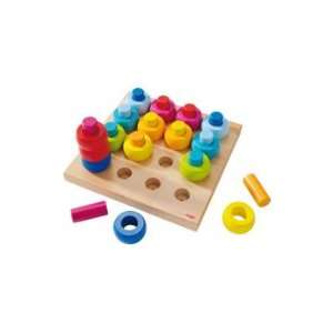  Rainbow Whirls Pegging Game Toys & Games