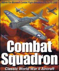 MS Combat Flight Simulator w/ Combat Squadron & Manual  
