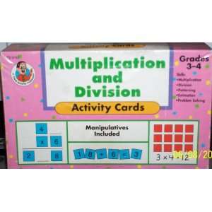  Multiplication and Division Activity Cards Office 