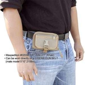 NEW Maxpedition RAT Wallet BLACK  