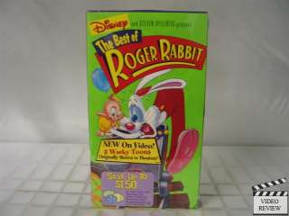 Best of Roger Rabbit VHS NEW Disney, Steven Spielberg 786936683530 
